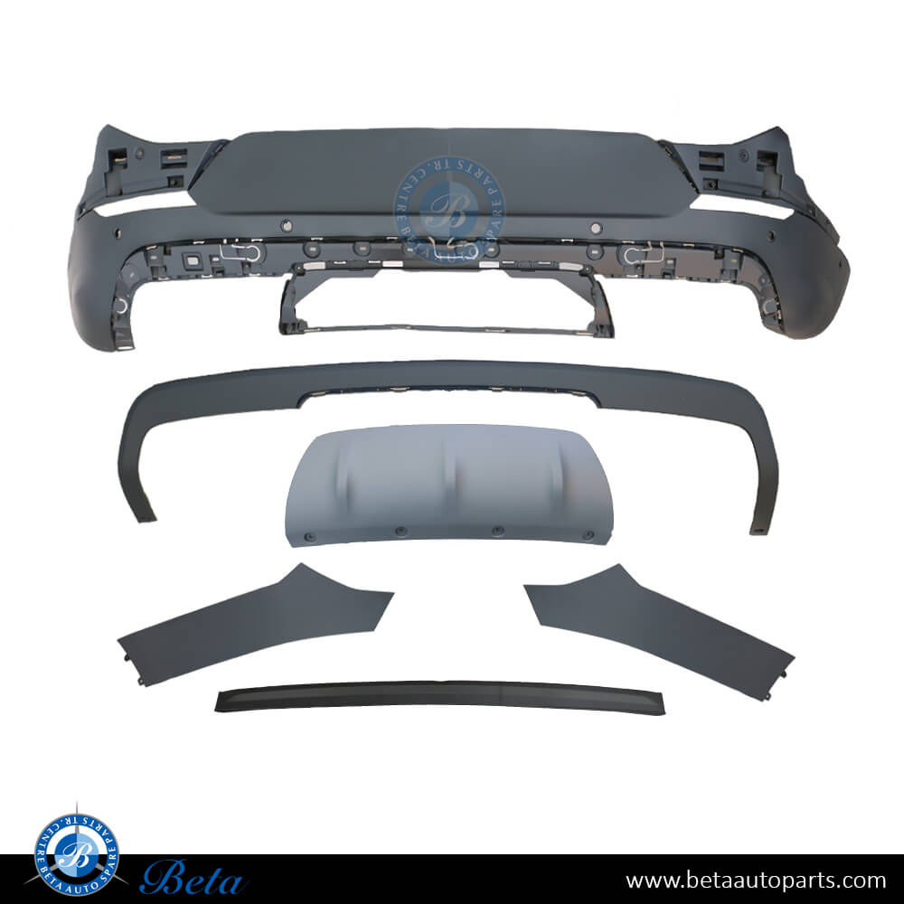Rear Bumper with PDC and Park Assist for Range Rover Sport 2023-Up models, Part Number LR179408 Rear Bumper with PDC and Park Assist for Range Rover Sport 2023-Up models, Part Number LR179408